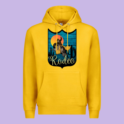 Rodeo Name Tag Premium Hoodie Designed By Bettercallsaul