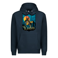 Navy Rodeo Name Tag Premium Hoodie - Bettercallsaul