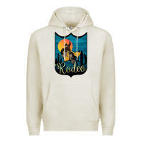 Oatmeal Heather Rodeo Name Tag Premium Hoodie - Bettercallsaul