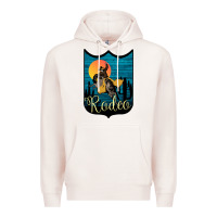 Pale Pink Rodeo Name Tag Premium Hoodie - Bettercallsaul