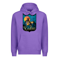 Purple Rodeo Name Tag Premium Hoodie - Bettercallsaul