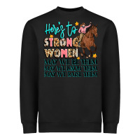 Black heres to strong women Heavyweight Sweatshirt - Artiststas
