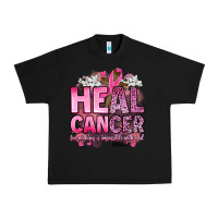 Black heal cancer for nothing is impossible with god luk Urban Heavy Tee - Artiststas