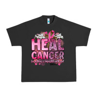 Pigment Black heal cancer for nothing is impossible with god luk Urban Heavy Tee - Artiststas