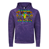 Cloud Purple free dad hugs Vintage Hoodie - CowhideDigitalArt