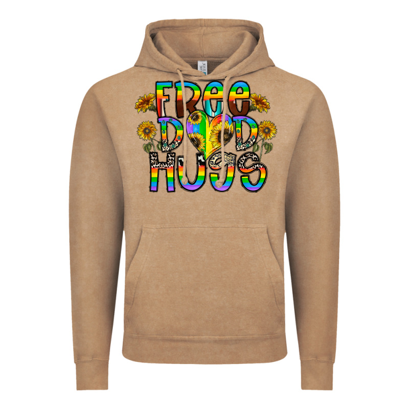 Free Dad Hugs Vintage Hoodie by CowhideDigitalArt | Teevron