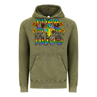 Vintage Olive free dad hugs Vintage Hoodie - CowhideDigitalArt