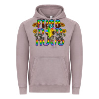 Vintage Zinc free dad hugs Vintage Hoodie - CowhideDigitalArt