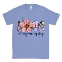 Colony Blue love all day every day Classic Tee - Artiststas