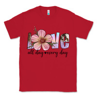 Red love all day every day Classic Tee - Artiststas