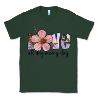 Sports Green love all day every day Classic Tee - Artiststas