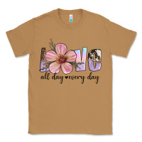 Toasted Coconut love all day every day Classic Tee - Artiststas