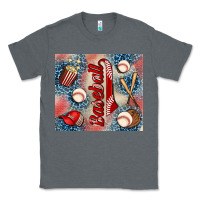 Charcoal Heather baseball Classic Tee - AdoDesignShop