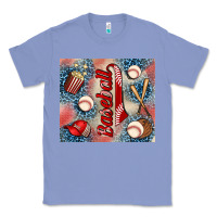 Colony Blue baseball Classic Tee - AdoDesignShop