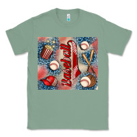 Sage baseball Classic Tee - AdoDesignShop