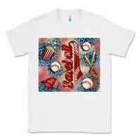 White baseball Classic Tee - AdoDesignShop