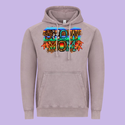 Show Mom Led Light Vintage Hoodie Designed By Jahusdesignshop
