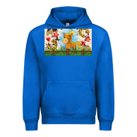 Cobalt cute horse Urban Hoodie - TumblerDesignByShophia