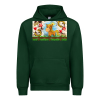 Forest Green cute horse Urban Hoodie - TumblerDesignByShophia