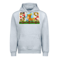 Heather Grey cute horse Urban Hoodie - TumblerDesignByShophia