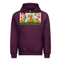 Mauve Wine cute horse Urban Hoodie - TumblerDesignByShophia