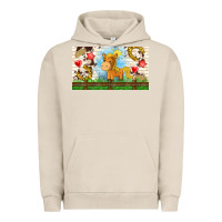 Pigment French Oak cute horse Urban Hoodie - TumblerDesignByShophia