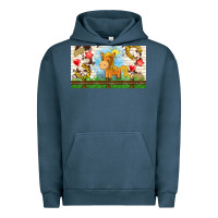Pigment Midnight Navy cute horse Urban Hoodie - TumblerDesignByShophia