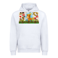 White cute horse Urban Hoodie - TumblerDesignByShophia