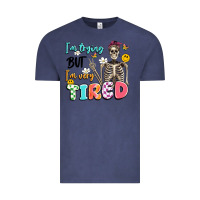 Vintage Denim im trying but im very tired Vintage Tee - Artiststas