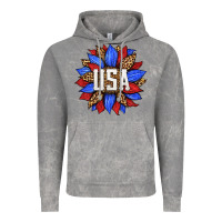 Cloud Rock american sunflower Vintage Hoodie - HRA Design Shop