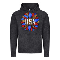 Vintage Black american sunflower Vintage Hoodie - HRA Design Shop