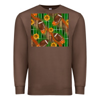 Chestnut american football with sunflower tumbler Premium Sweatshirt - BundleAndBundleShop