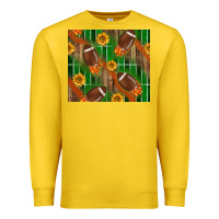 Lemon american football with sunflower tumbler Premium Sweatshirt - BundleAndBundleShop