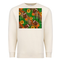 Sandshell american football with sunflower tumbler Premium Sweatshirt - BundleAndBundleShop