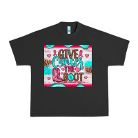 Pigment Black give cancer the boot Urban Heavy Tee - JahusDesignShop