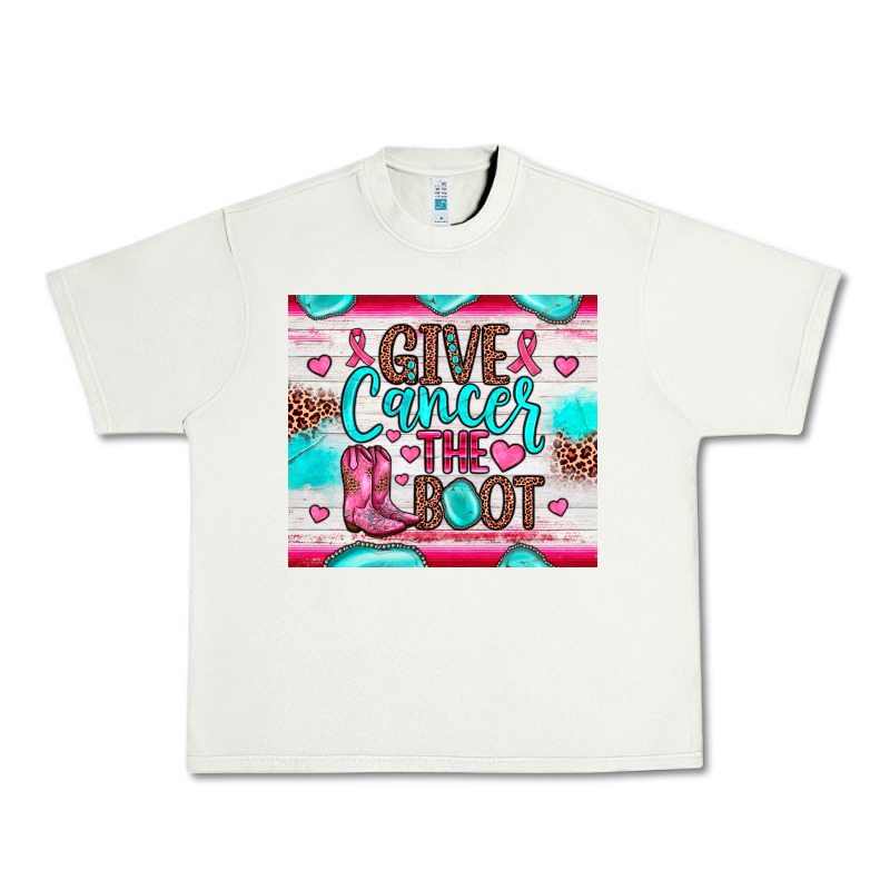 Give Cancer The Boot Urban Heavy Tee by JahusDesignShop | Teevron