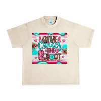 Sandshell give cancer the boot Urban Heavy Tee - JahusDesignShop