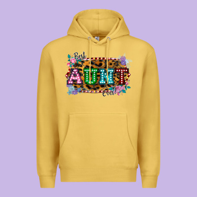 Best Aunt Ever! Premium Hoodie Designed By Bettercallsaul
