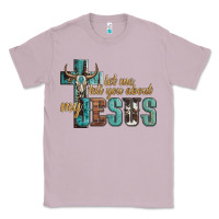 Lilac let me tell you about my jesus Classic Tee - Artiststas