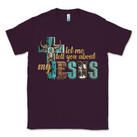 Plum let me tell you about my jesus Classic Tee - Artiststas