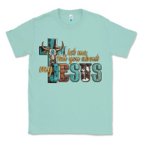Seafoam let me tell you about my jesus Classic Tee - Artiststas