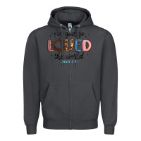 Smoke for god so loved the world Zipper Hoodie - MaliasSmallBusiness
