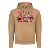 Vintage Camel just  girl who loves valentines day Vintage Hoodie - RacoonDesign