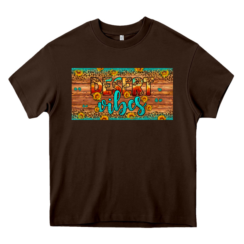 Desert Vibes License Plate Heavy Core Tee by Artiststas | Teevron