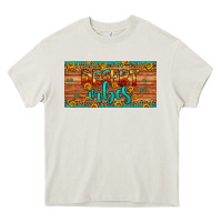 Cream desert vibes license plate Heavy Core Tee - Artiststas