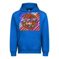 Cobalt American babe Urban Hoodie - TumblerDesignByShophia