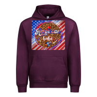 Mauve Wine American babe Urban Hoodie - TumblerDesignByShophia