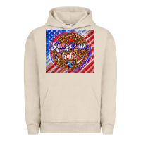 Pigment French Oak American babe Urban Hoodie - TumblerDesignByShophia