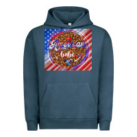 Pigment Midnight Navy American babe Urban Hoodie - TumblerDesignByShophia