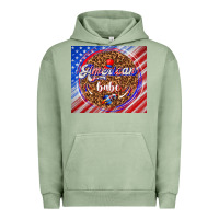 Pigment Oil Green American babe Urban Hoodie - TumblerDesignByShophia